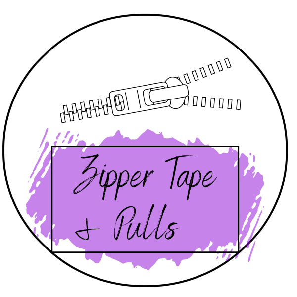 5 Zipper By the Yard & Pulls Garner Sewing Room