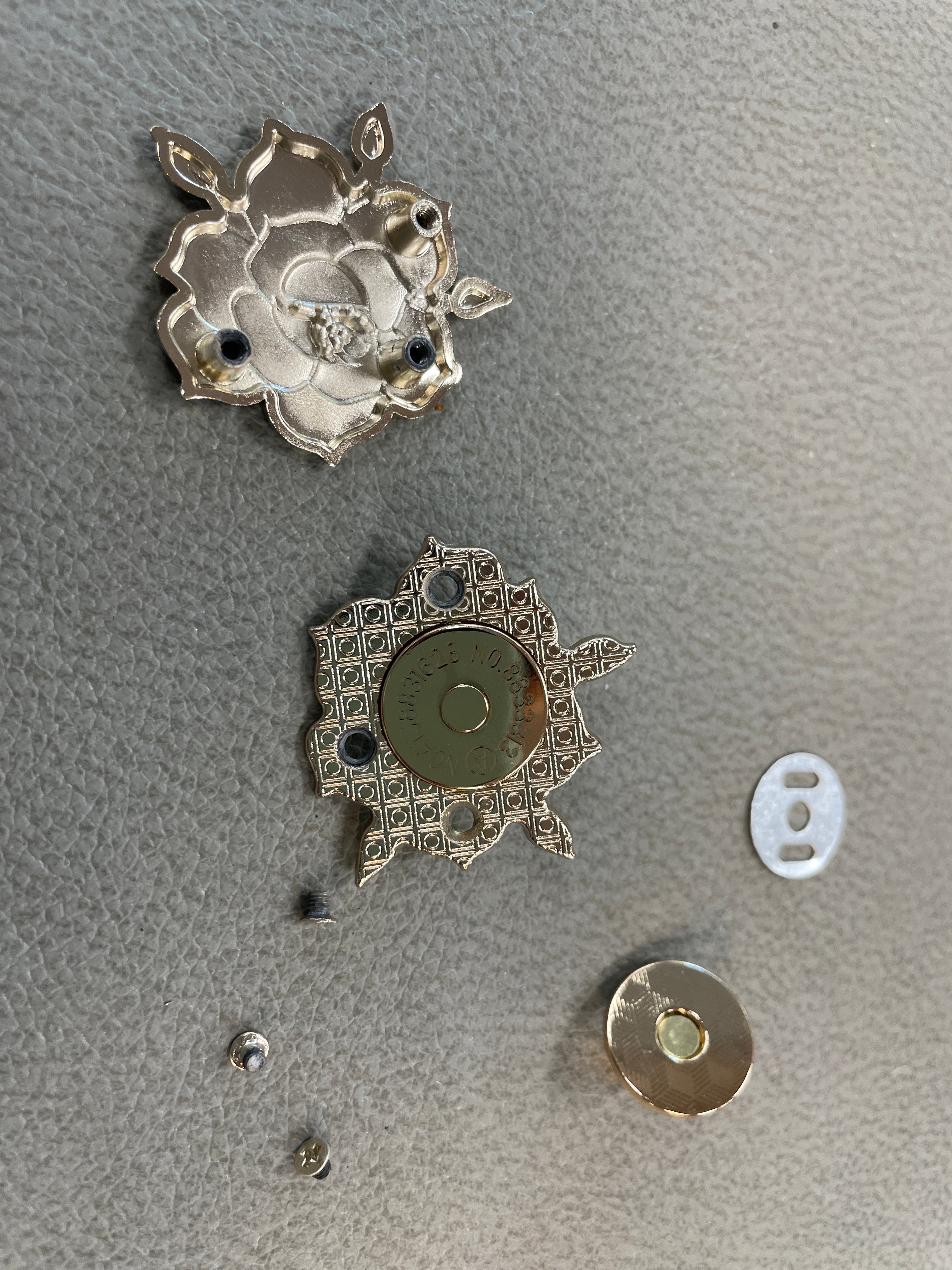 Enchanted Rose Magnetic Snap Hardware