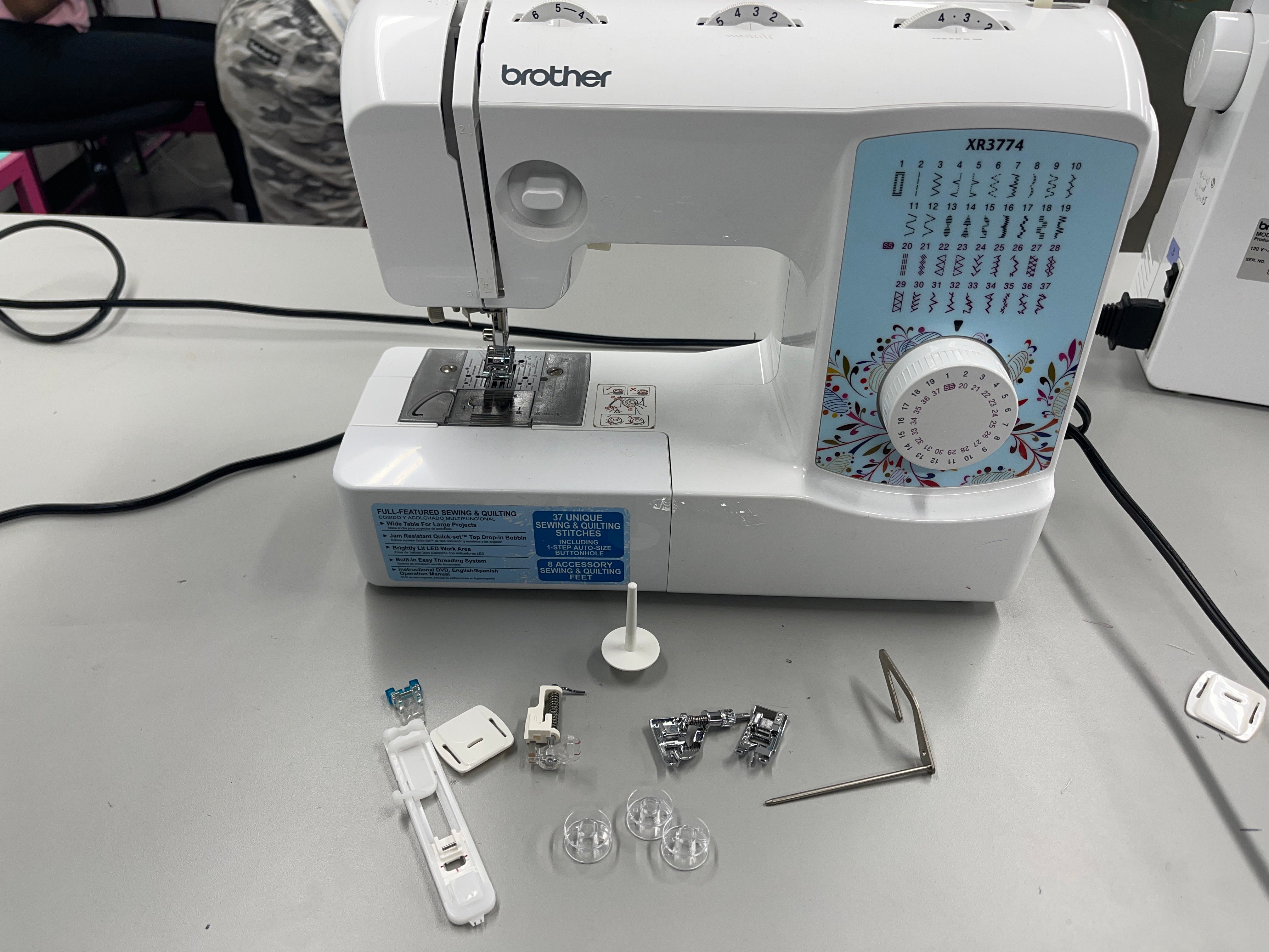 Brother XR3774 Sewing And Quilting Machine With 37 Built-In