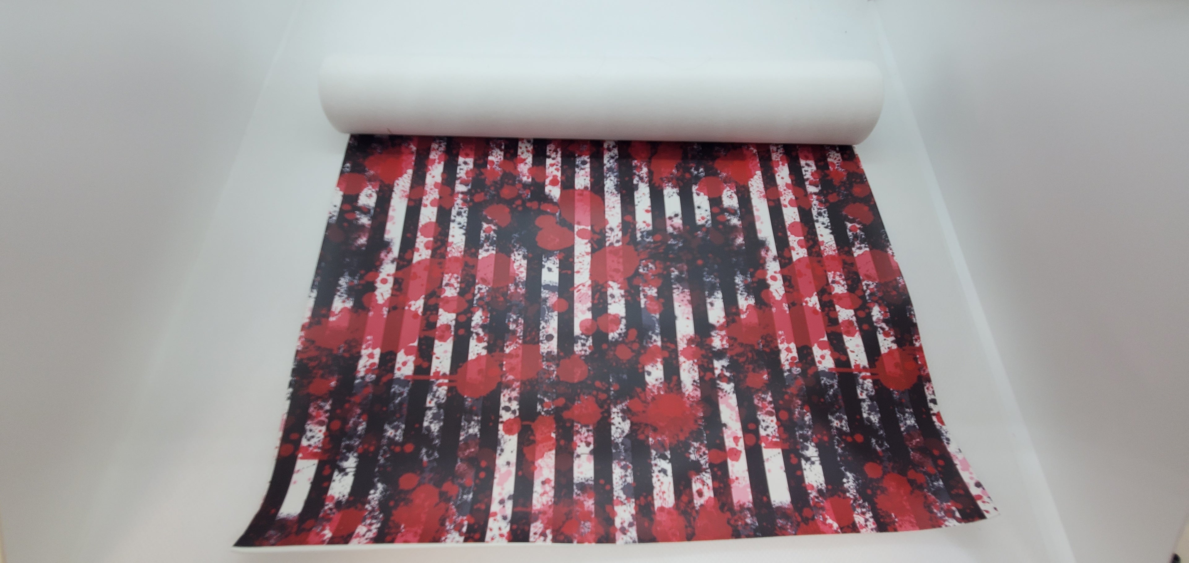 Blood Splatter Glow in Dark Vinyl