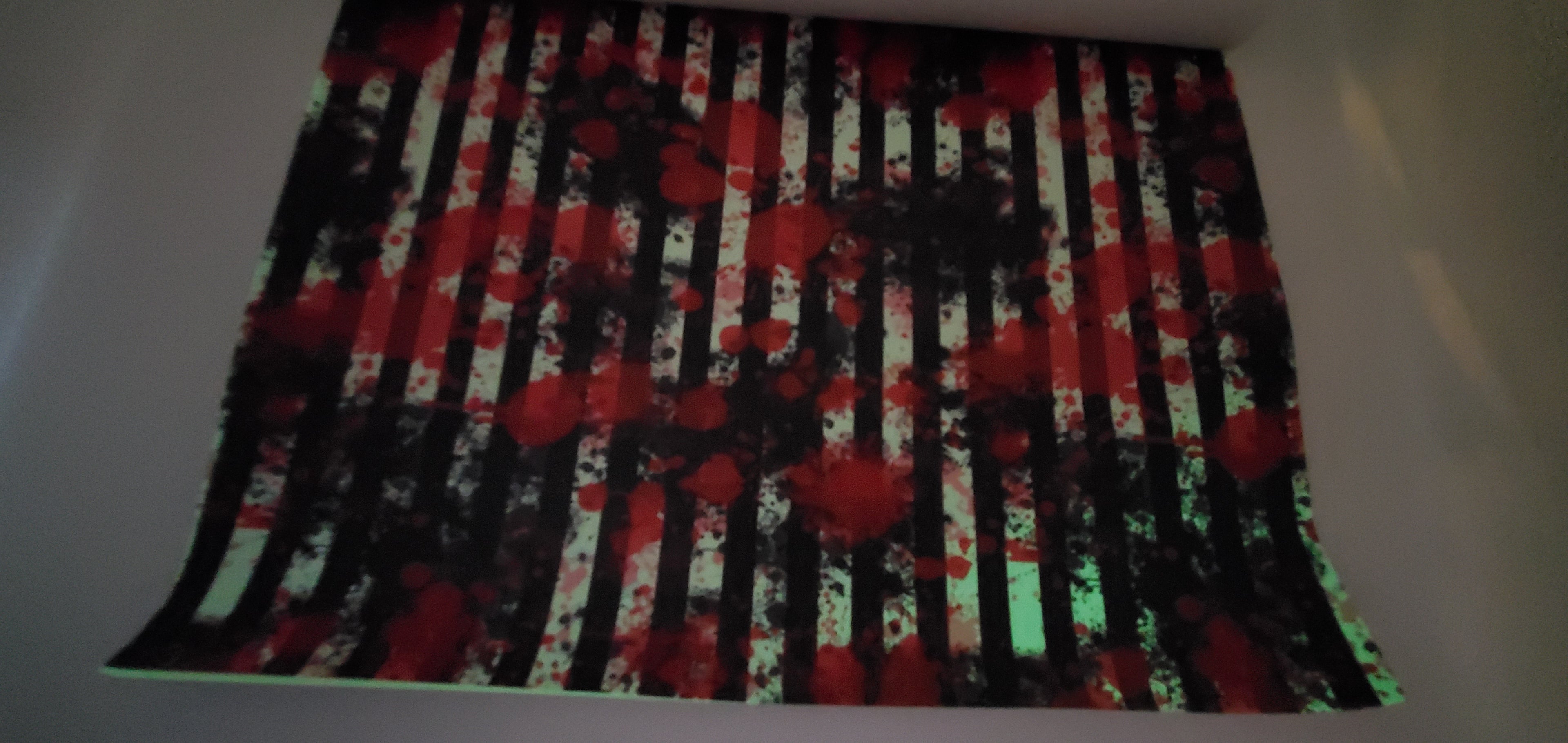 Blood Splatter Glow in Dark Vinyl