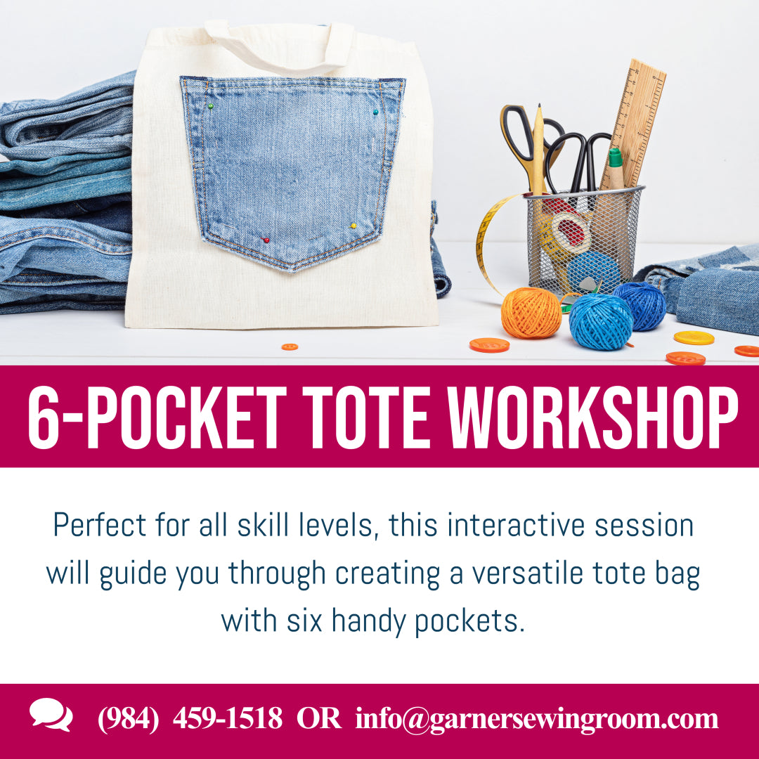 6-Pocket Tote Workshop