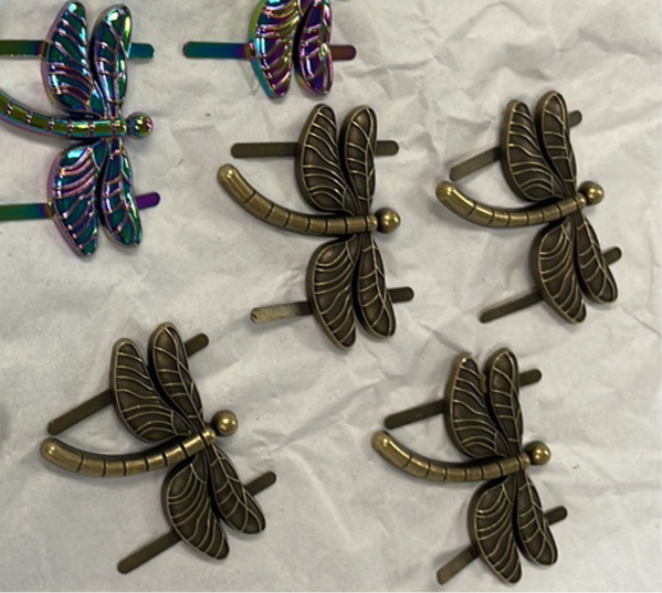 Dragonfly Embellishment with prongs