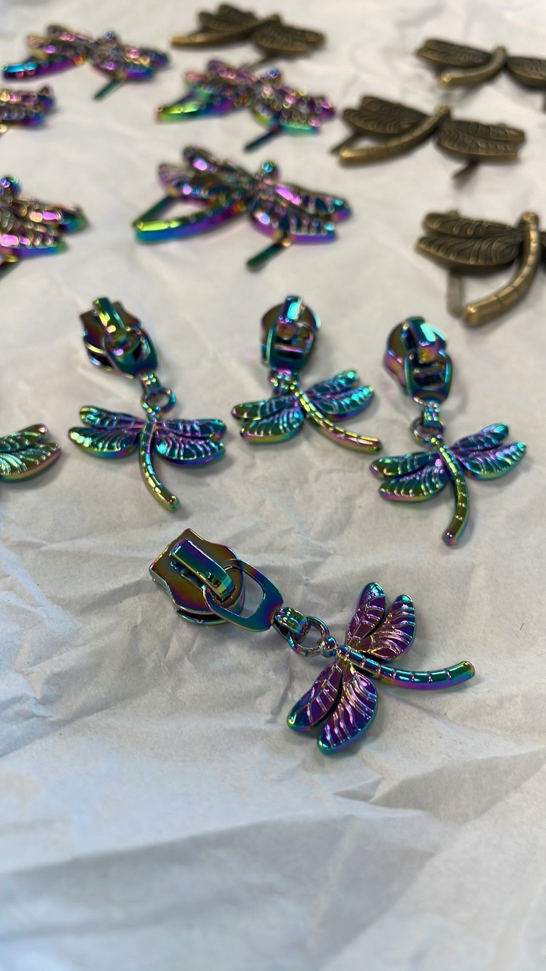 Dragonfly #5 Zipper Pull