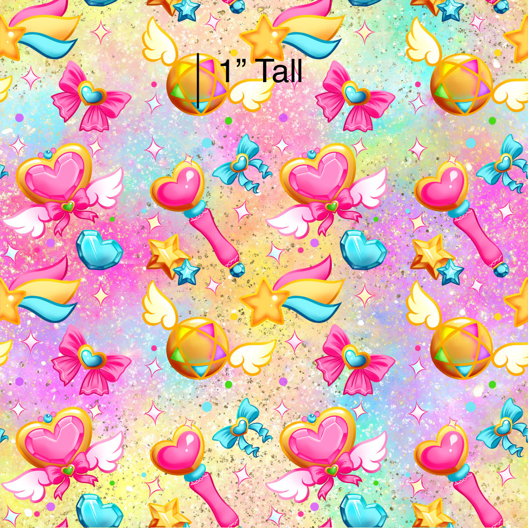 Printed Sailor Moon Fabric