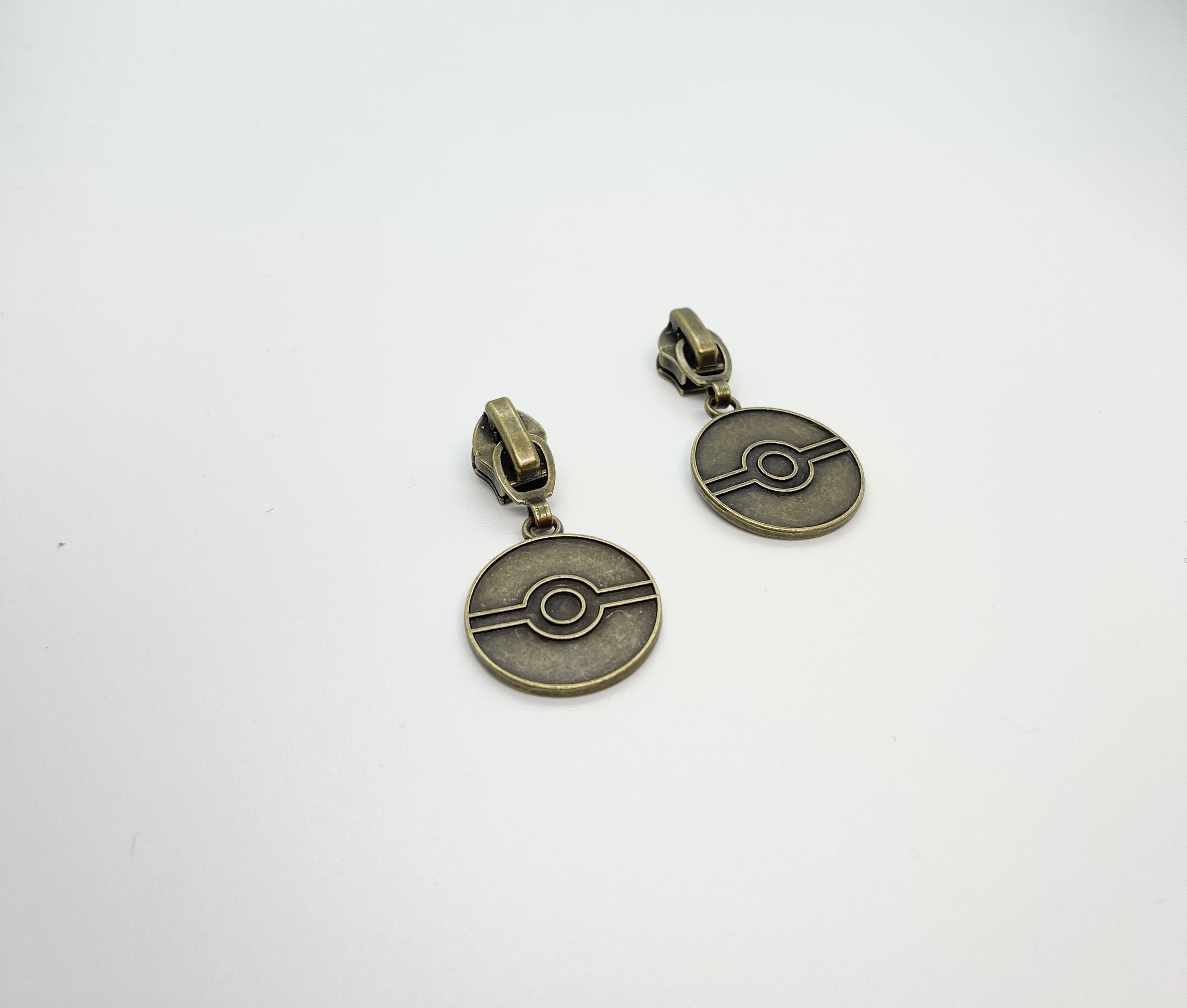 Pokeman Ball Zipper Pull #5 - 2pk