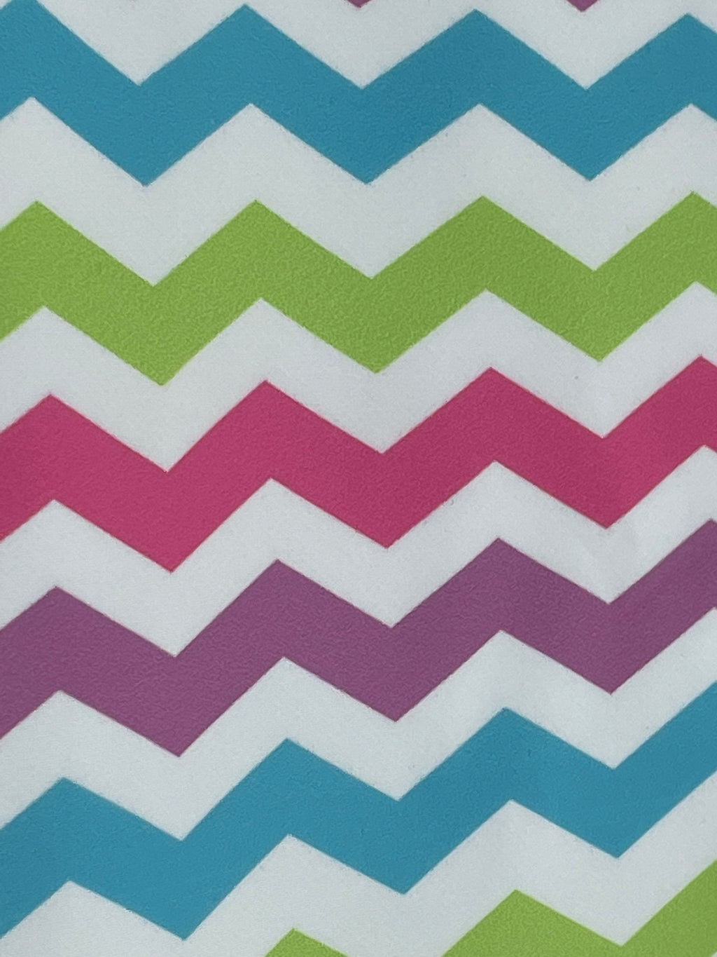 Confetti Chevron Strips 12"x54" Lux Poly