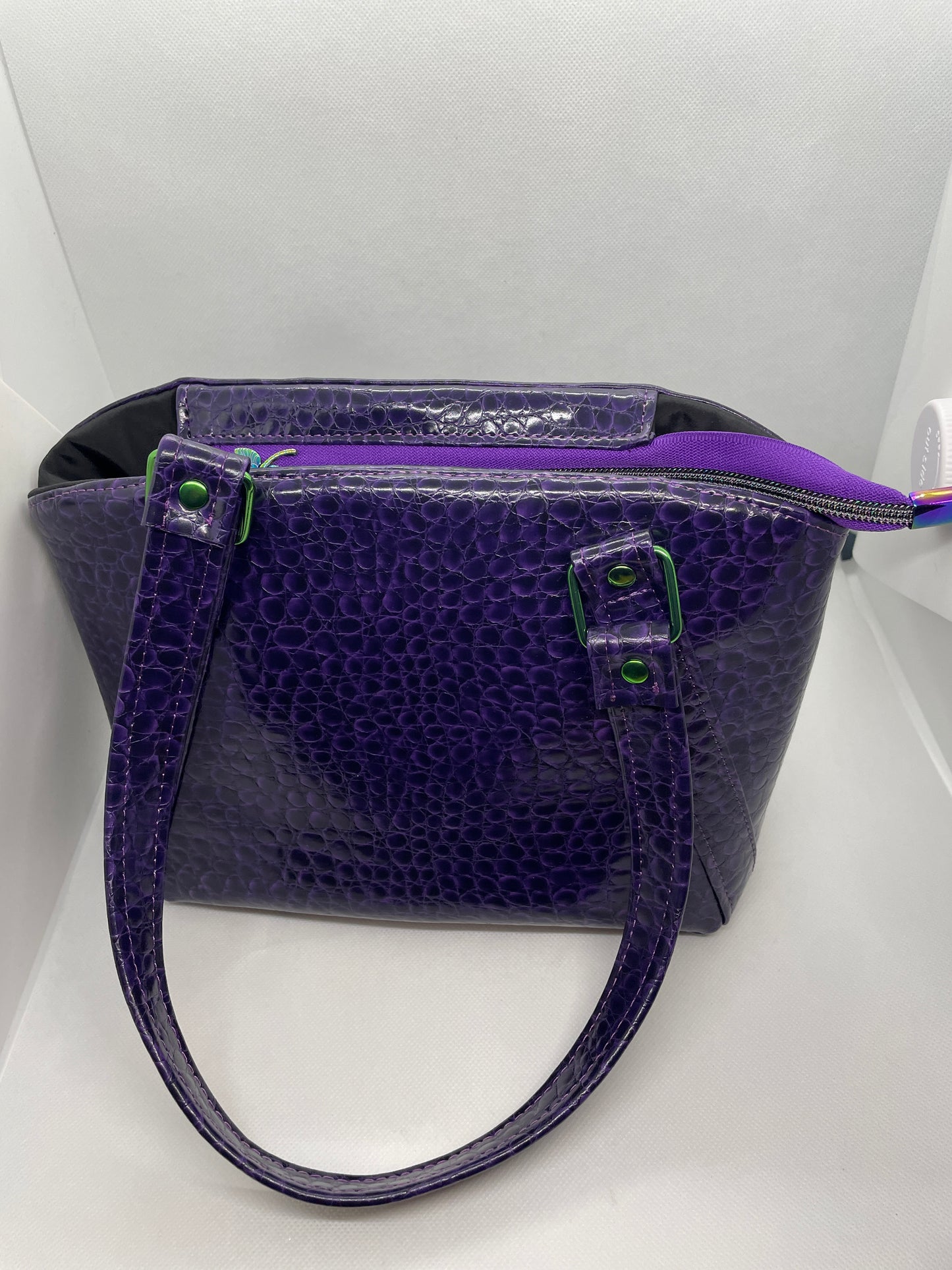 Purple Scales Dragonfly Lola Handbag