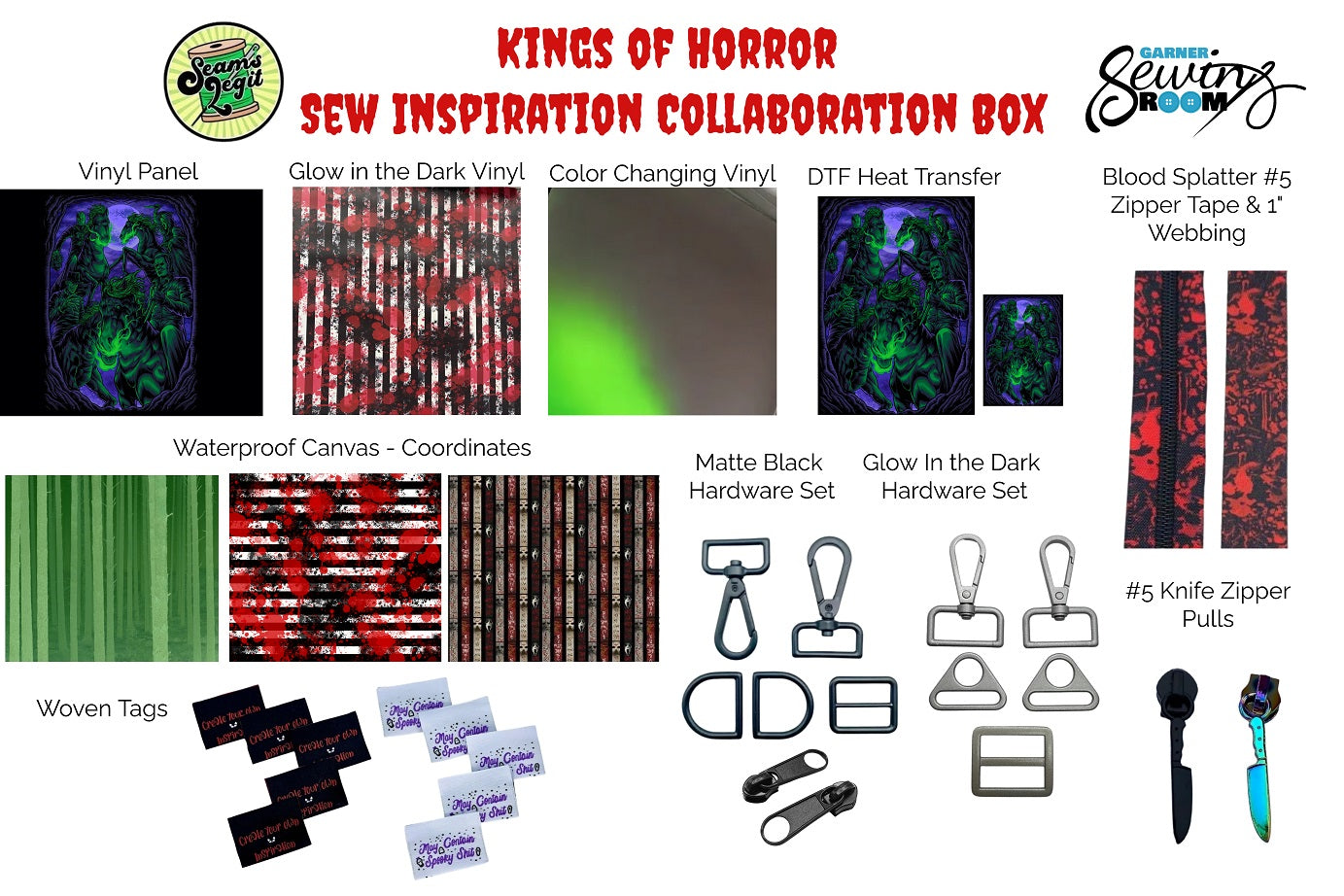 Kings of Horror - Sew Inspirational Box