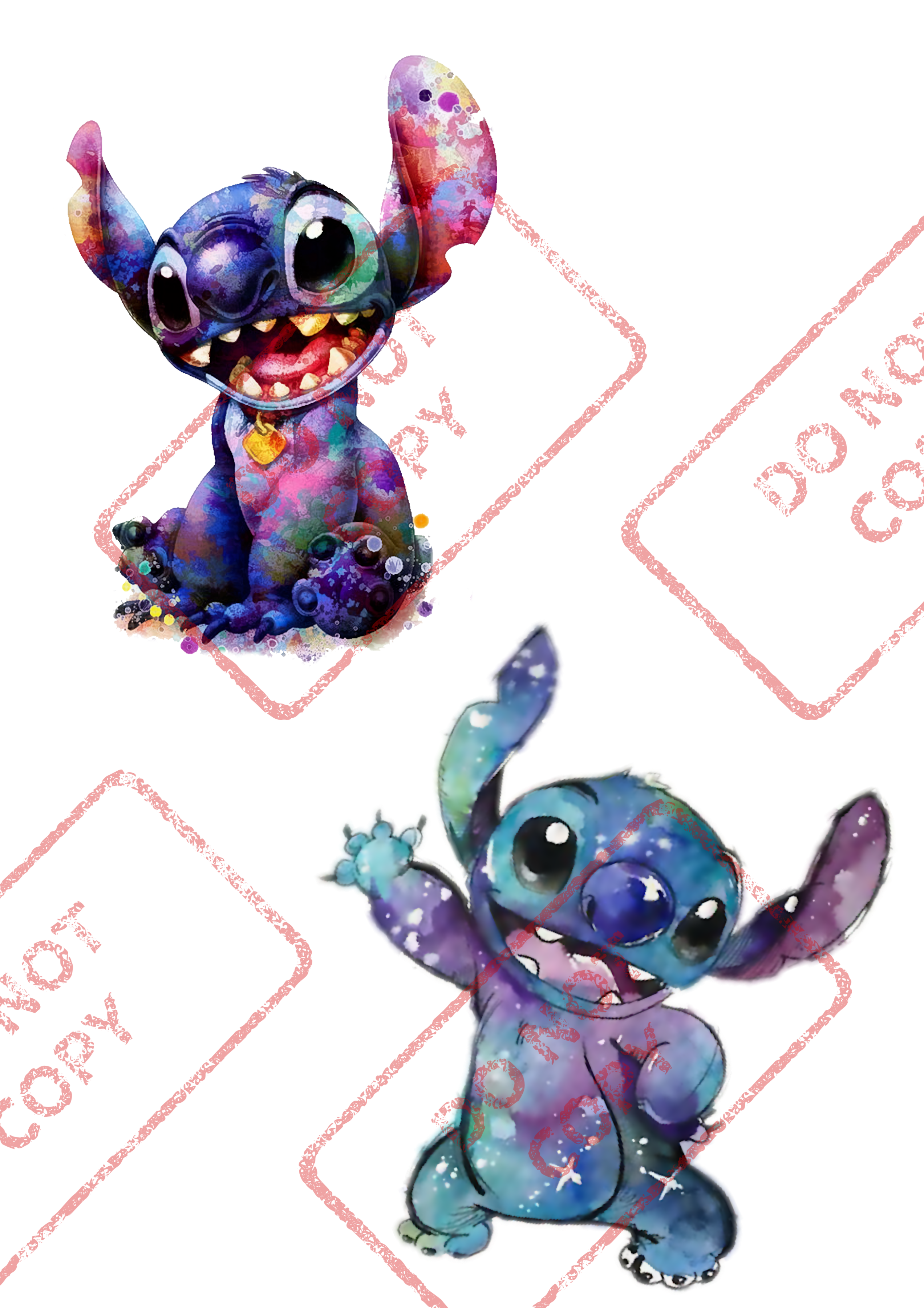 DTF (Direct Transfer Film) Stitch 626 Character