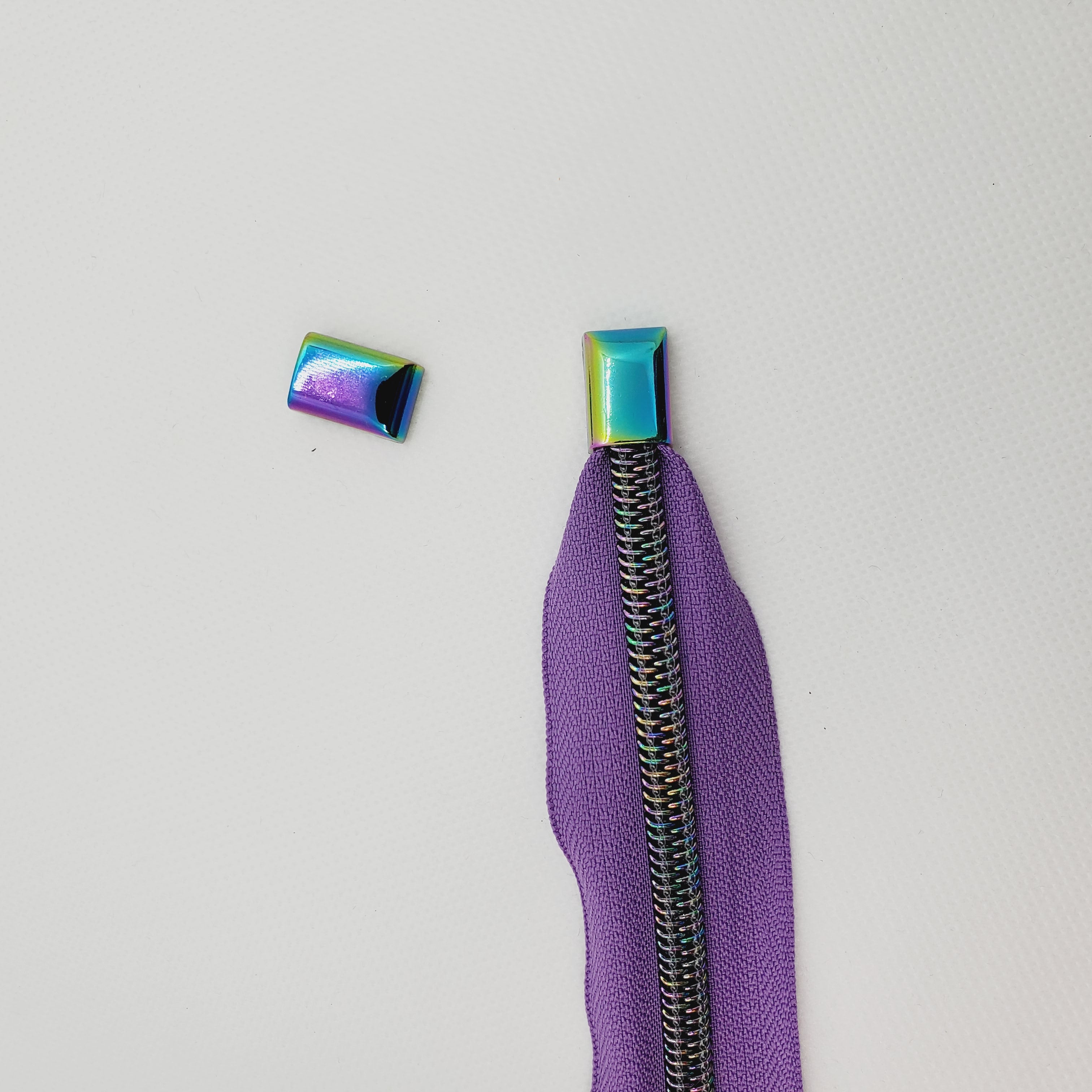 Zipper End Hardware 2pk