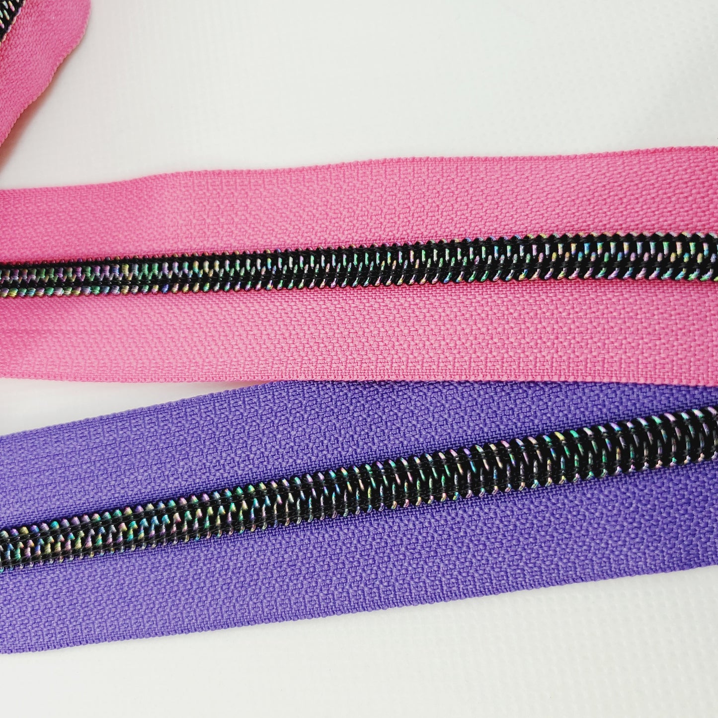 #5 MIDNIGHT RAINBOW ZIPPER TAPE BY THE YARD | 3 Colors