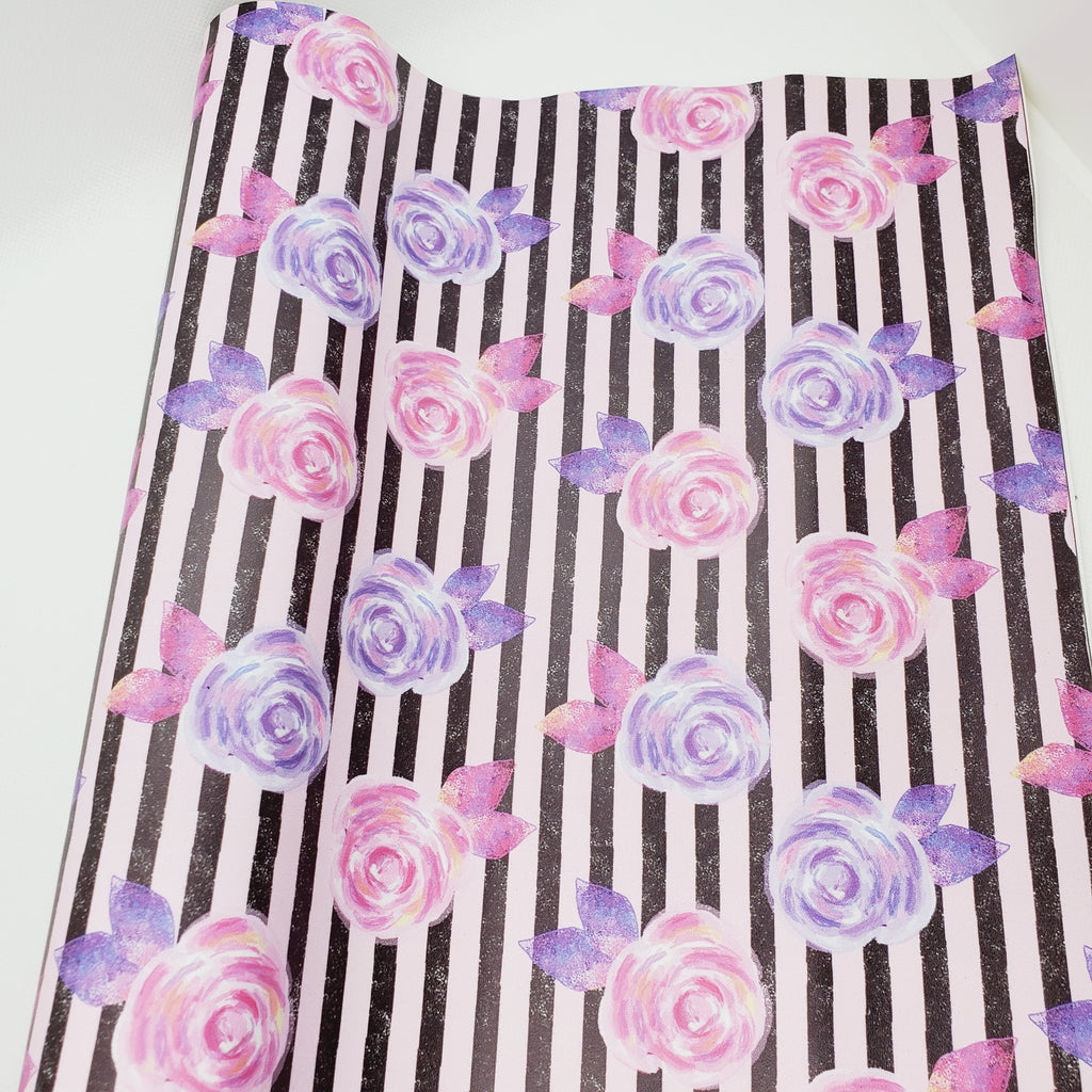 Roses Vinyl & WPC Fabric