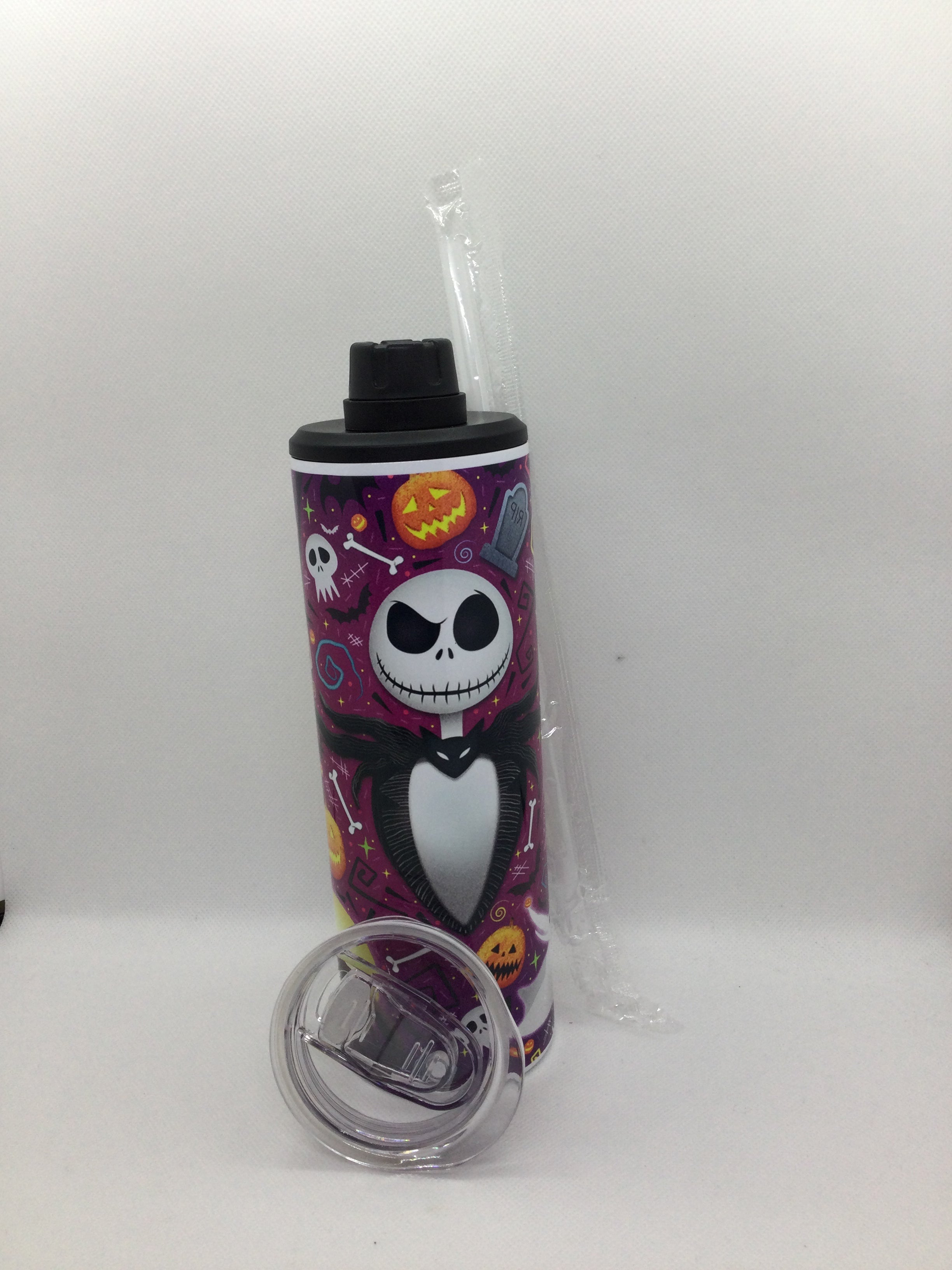 Character Insulated Tumblers with Interchangeable Lids with Straw