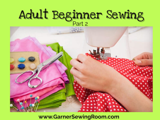 Adult Sewing