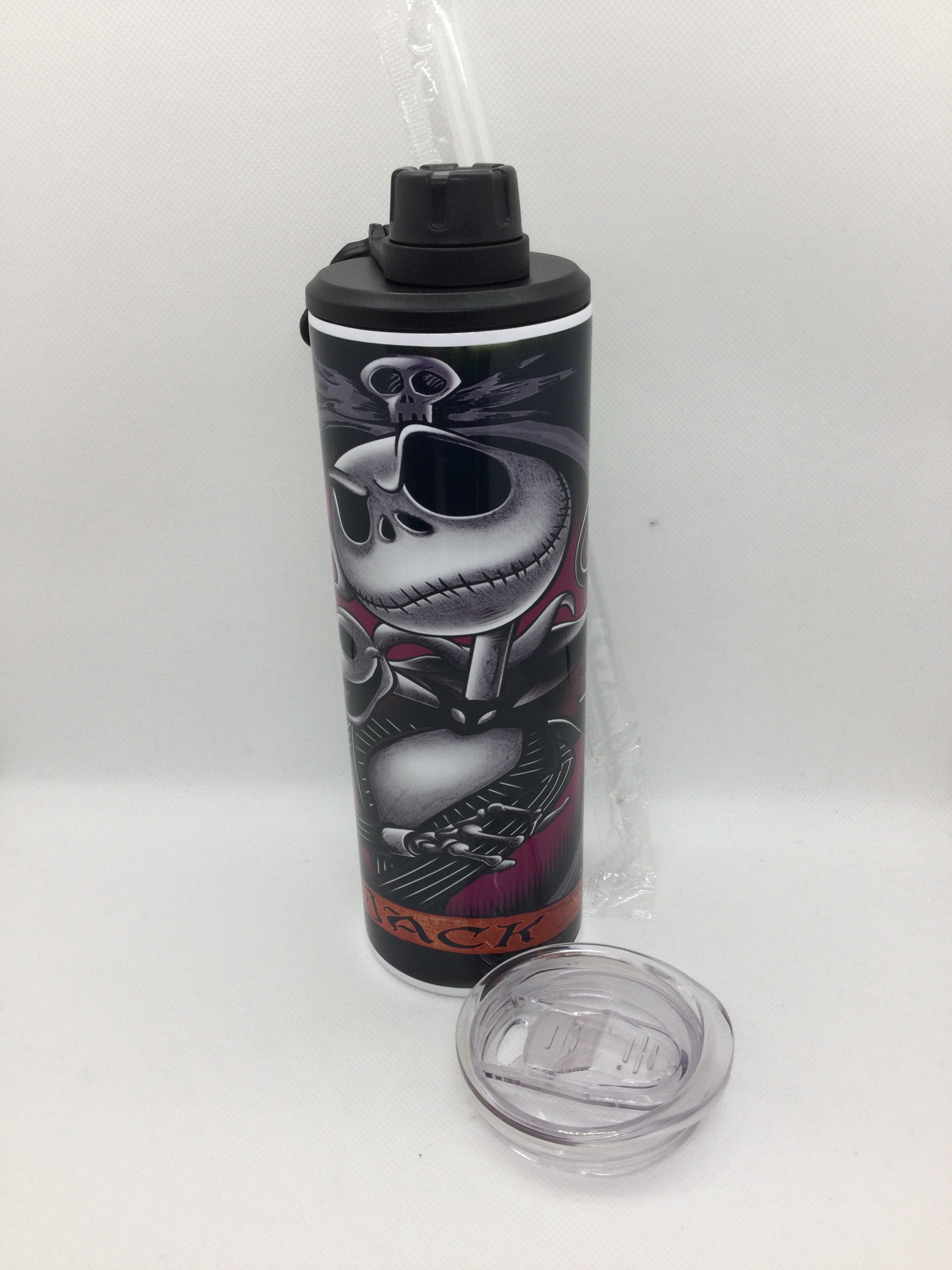 Character Insulated Tumblers with Interchangeable Lids with Straw