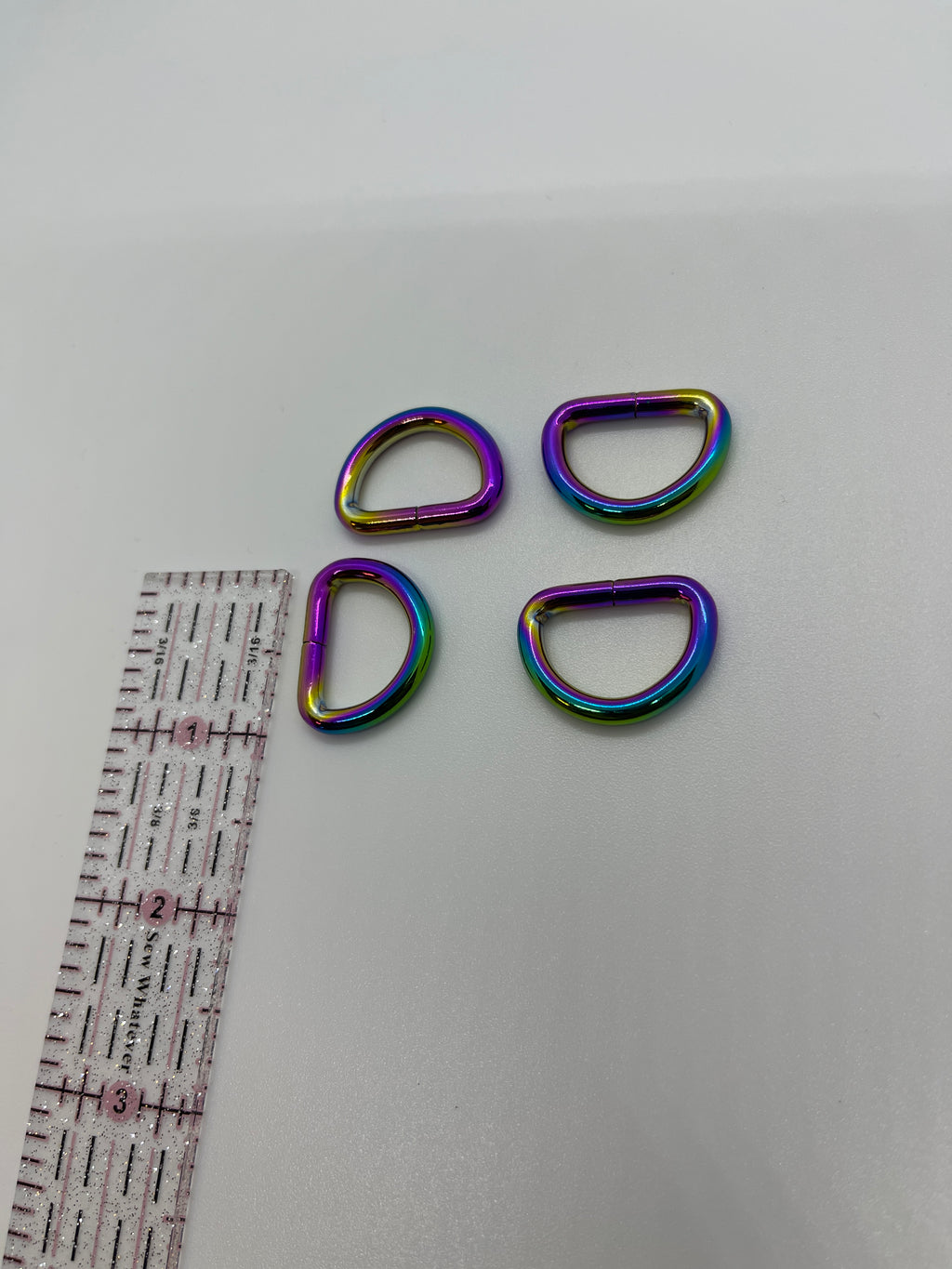 D-Ring Strap Connector Hardware 4pk