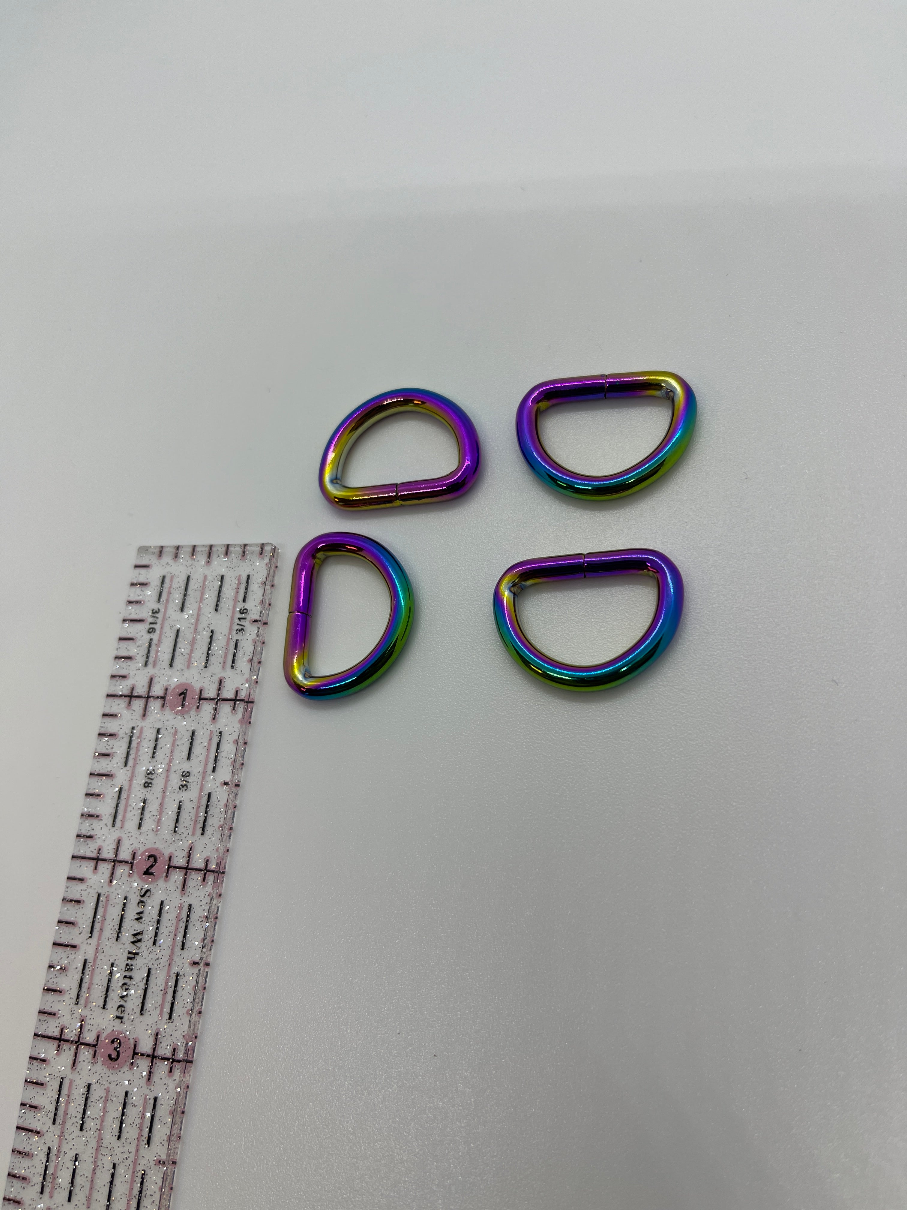 D-Ring Strap Connector Hardware 4pk