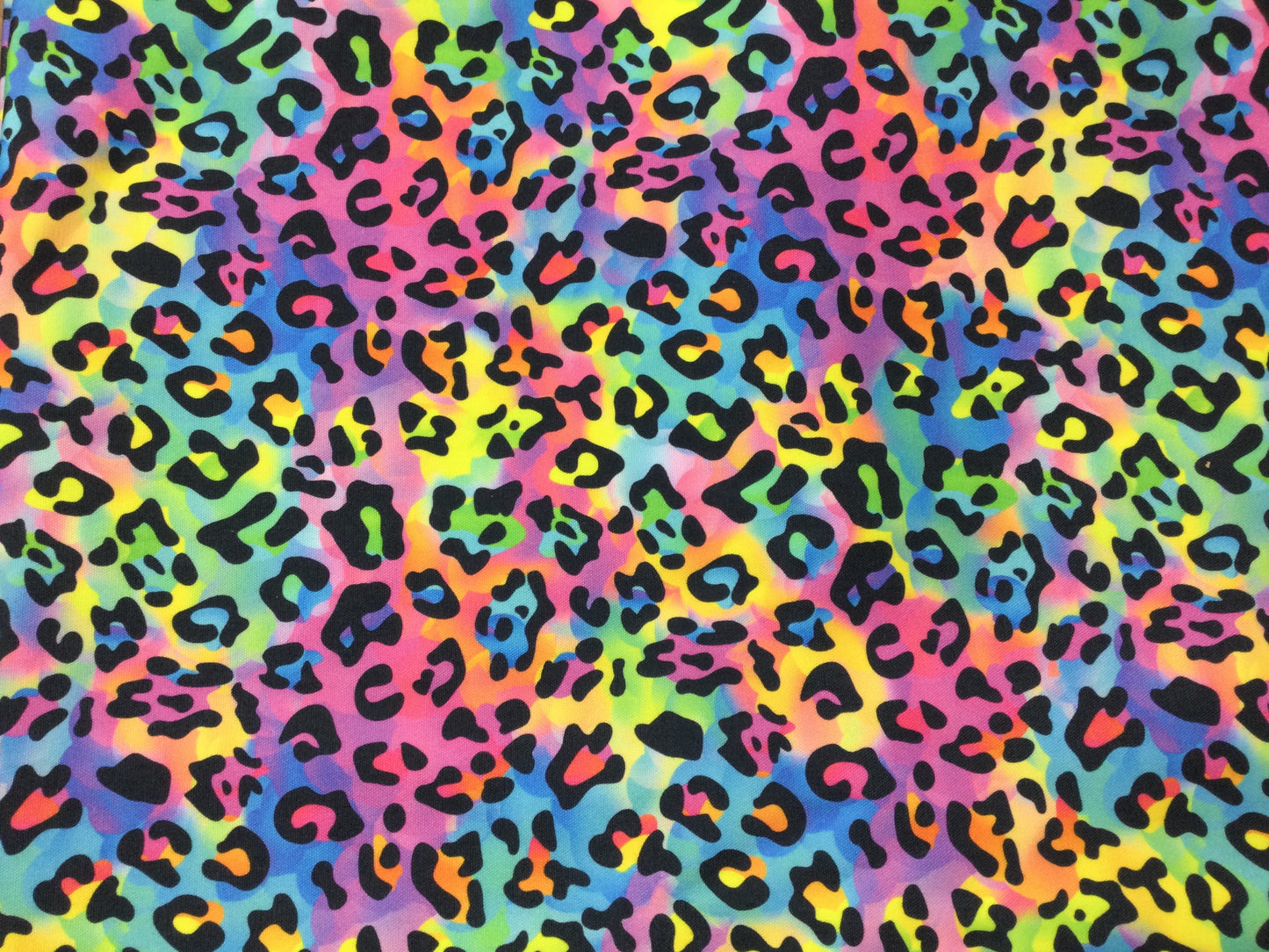 Rainbow Leopard Vinyl & WPC Fabric - Bag Making