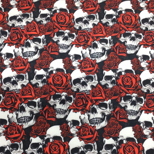 Tattoo Skull & Roses WPC & Vinyl